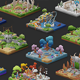 Low Poly Fantasy Locations