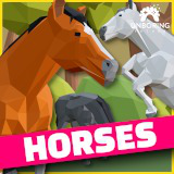 LOW POLY HORSES - Animated