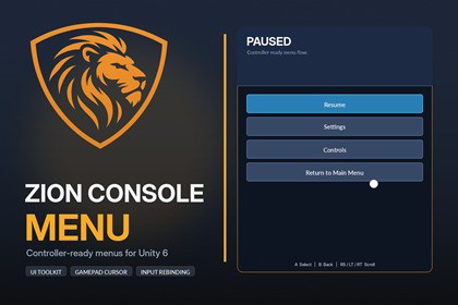 Zion Console Menu