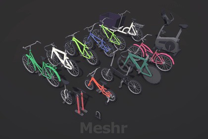 Ultimate Bicycle Pack! - Low Poly