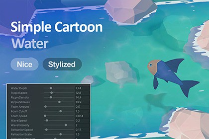 Simple Cartoon Water URP