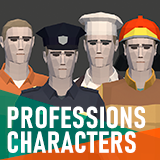 Professions - Low-poly characters