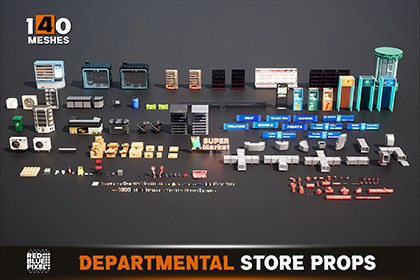 Departmental Store Props
