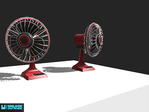 Animated Table Fan | 3D Electronics | Unity Asset Store