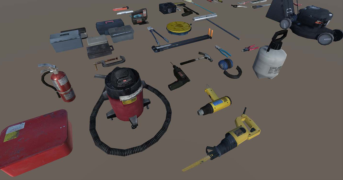 Large tool collection | 3D Tools | Unity Asset Store