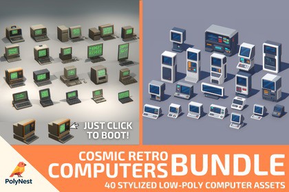 Cosmic Retro Computer Bundle
