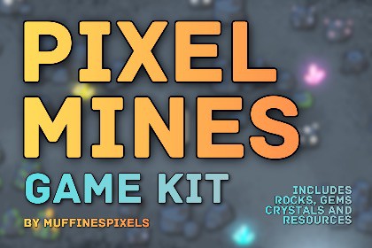 Pixel Mines Kit by muffinespixels