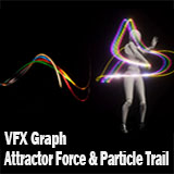 VFX Graph - Particle Attraction & Trail Effects