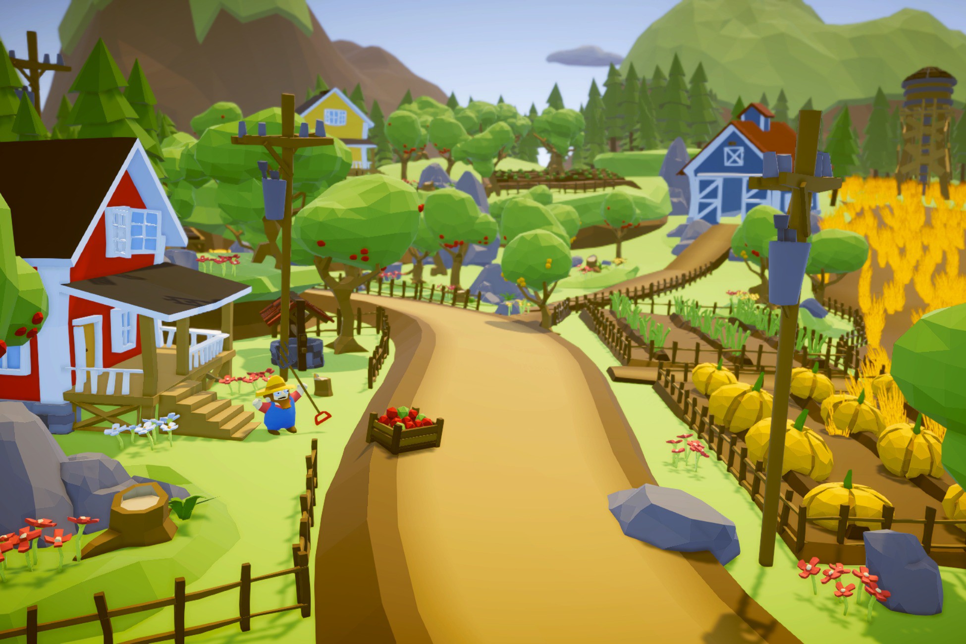 Unity Farm Asset Low Poly Farm Assets | 3D Props | Unity Asset Store