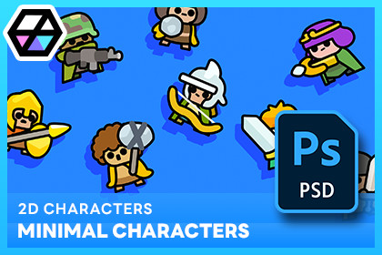 2D Characters - Minimal Characters