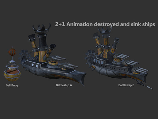 Ship Pack 2+1 - Pack 2 | 3D | Unity Asset Store