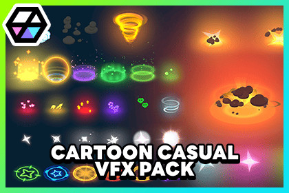 Cartoon Casual VFX Pack