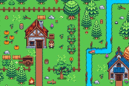 Pixel Lands: Top-Down Tilesets [BETA]
