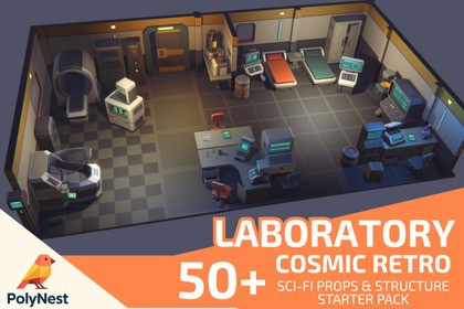 Cosmic Retro Laboratory Pack