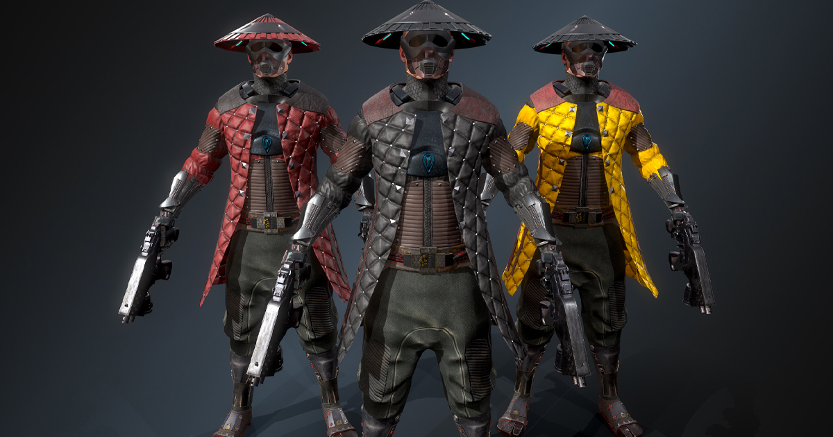 Сyber samurai 2 | Characters | Unity Asset Store
