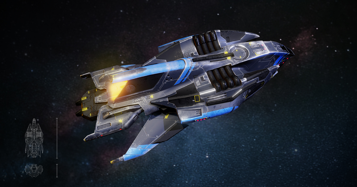 Scheat Corvette | 3D Space | Unity Asset Store