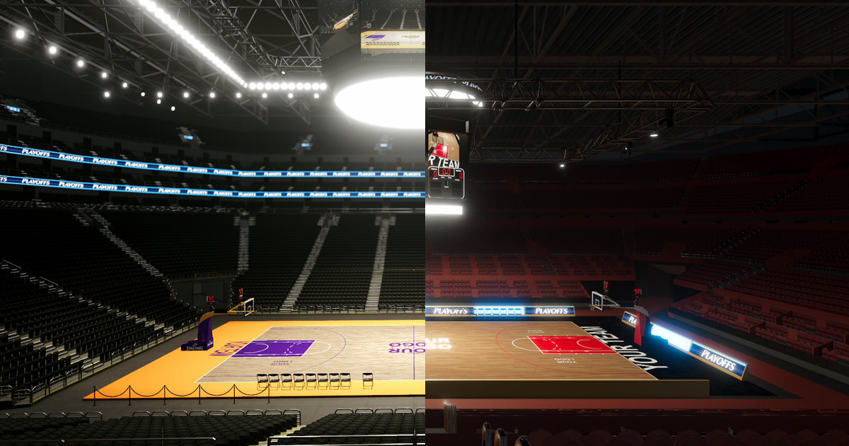 Unity Arena Map Basketball Arena / Stadium | 3D 주변환경 | Unity Asset Store