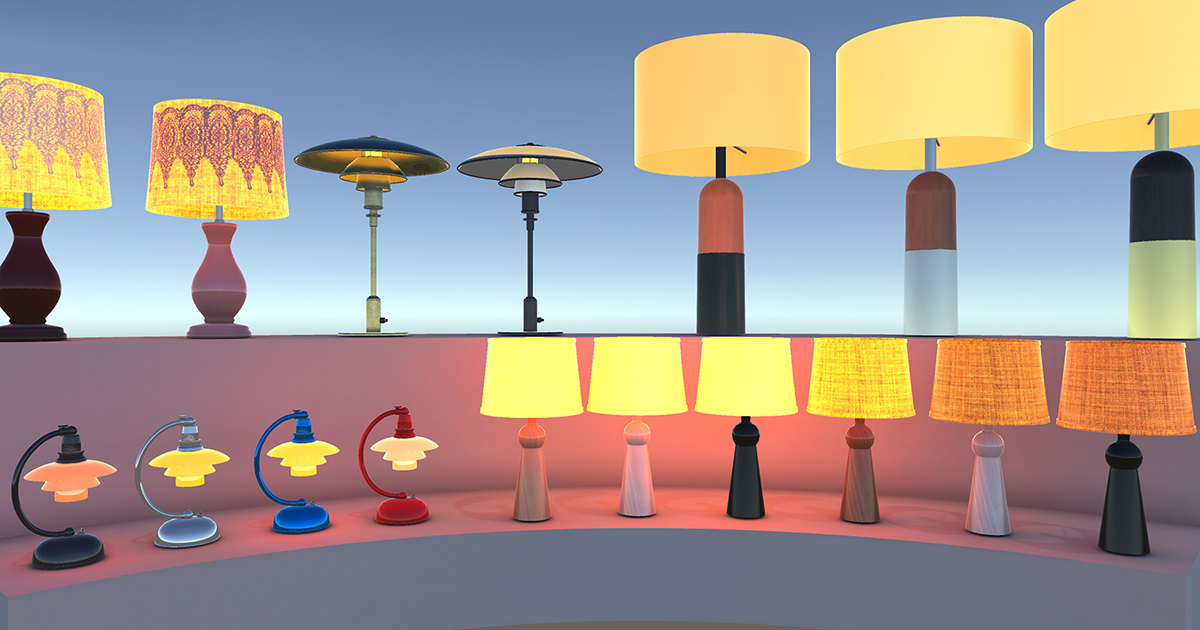 Lamps pack 01 | 3D Furniture | Unity Asset Store