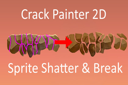 Crack Painter 2D — Sprite Shatter & Break Tool