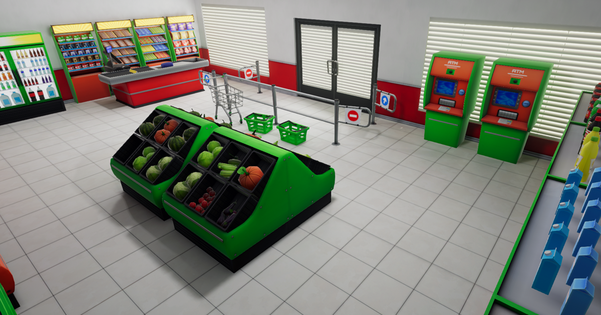 Stylized Convenience Store | 3D Fantasy | Unity Asset Store