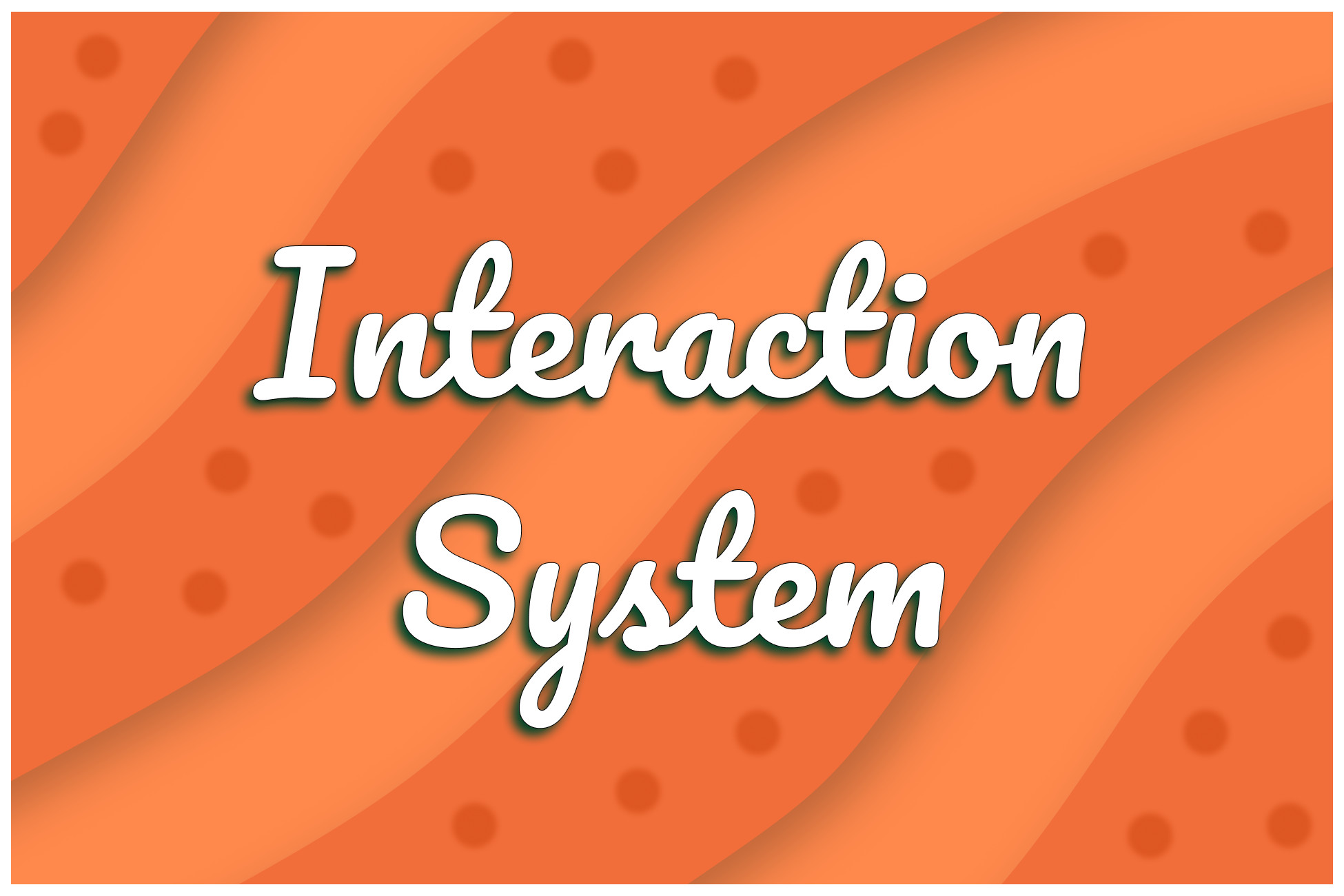 Interaction System | Game Toolkits | Unity Asset Store