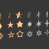 3D Models Stars