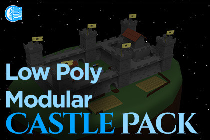 Low Poly Modular Castle Pack