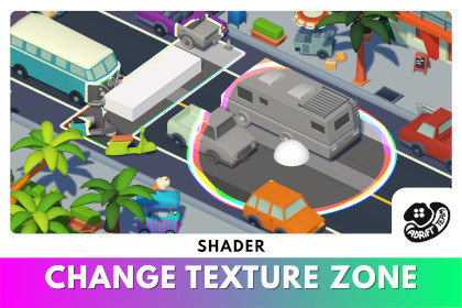 Change Texture Zone Shader