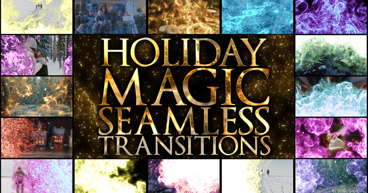Holiday Magic Seamless Transitions (19.11.22) | 2D Textures & Materials ...