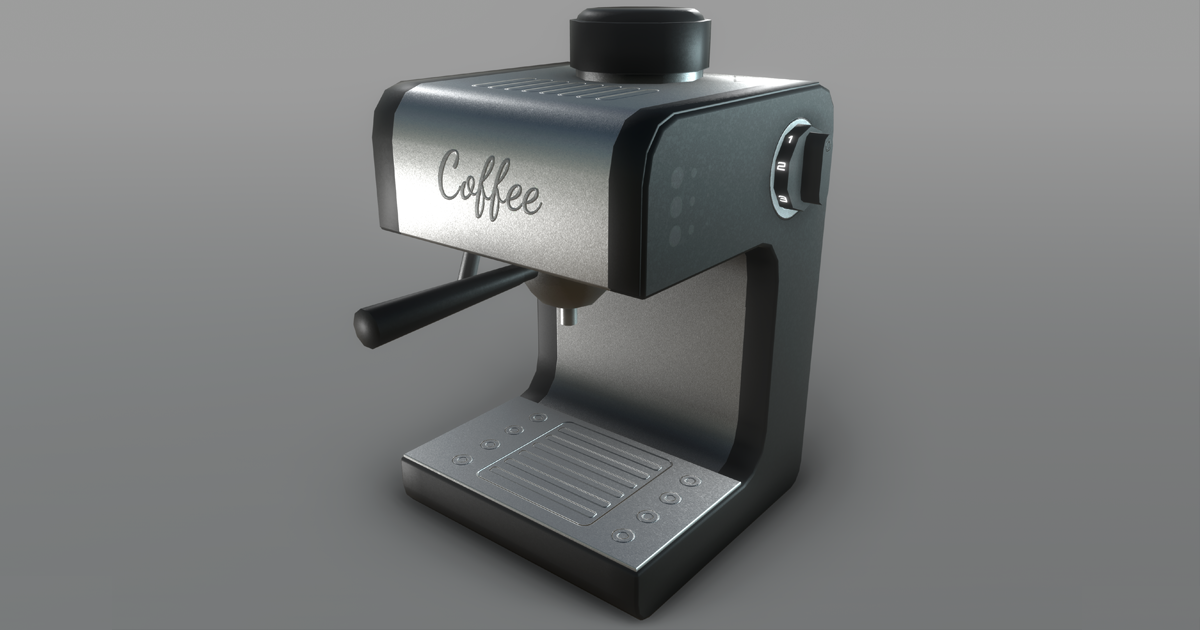 Coffee machine | 3D Electronics | Unity Asset Store
