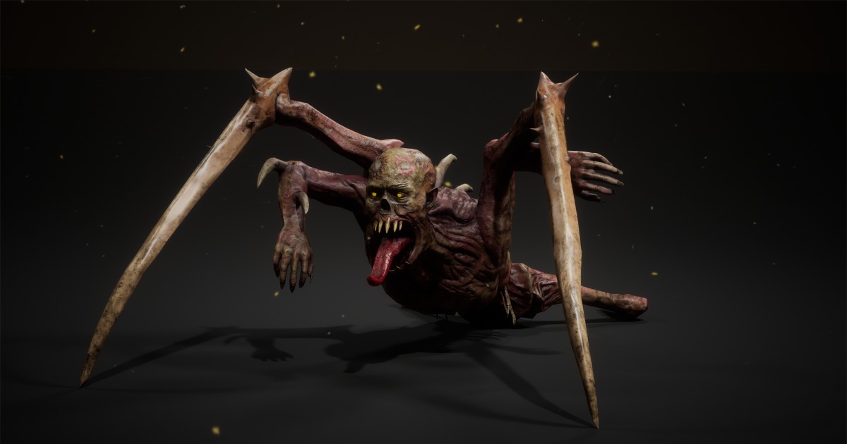 Zombie Mutant_02 | 3D Creatures | Unity Asset Store