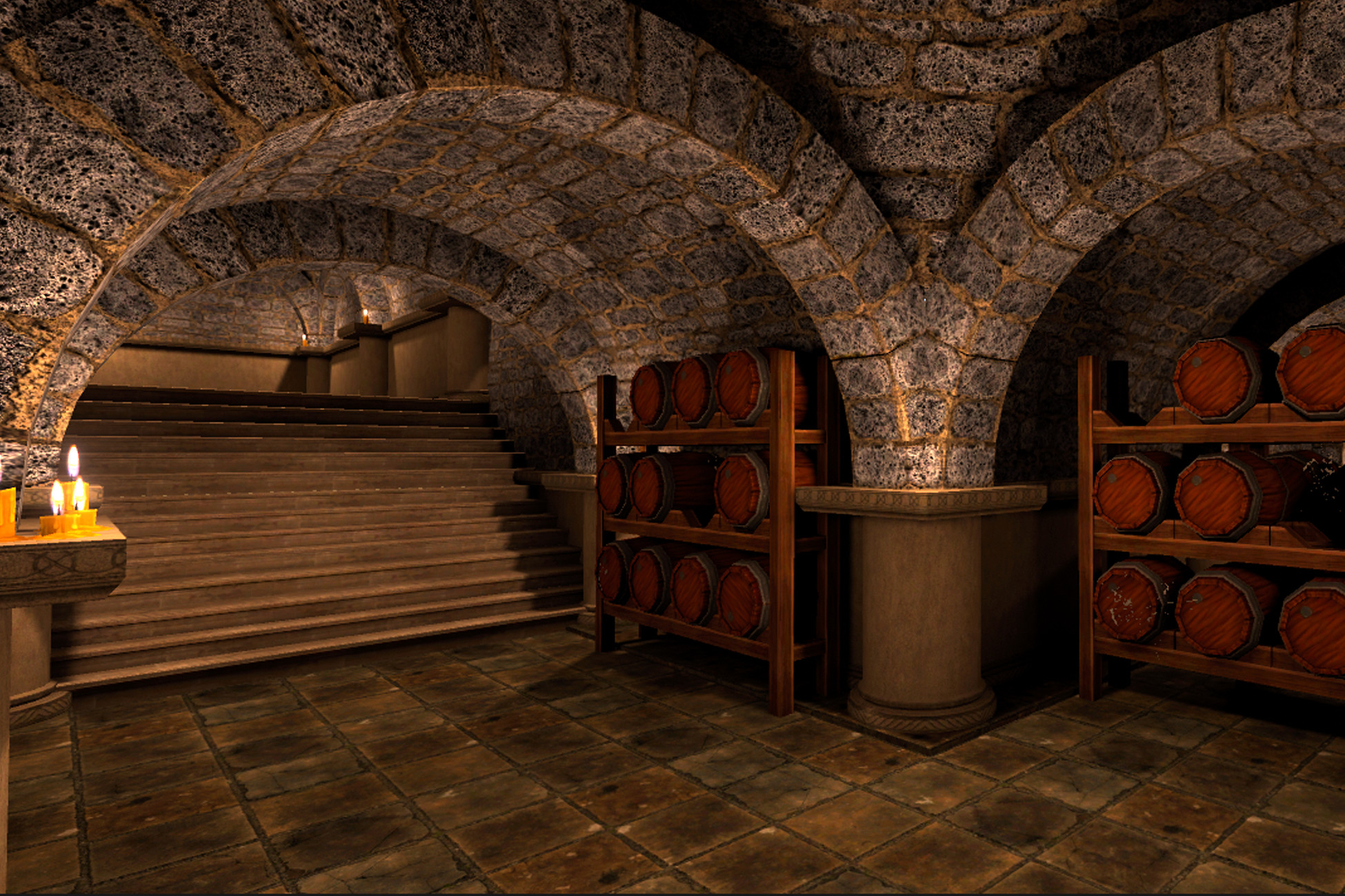 Fort tunnel 3D Environments Unity Asset Store