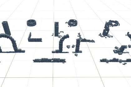 Stylised Rocks and Ruins