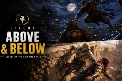 Silent Above & Below Assassination Animation Pack