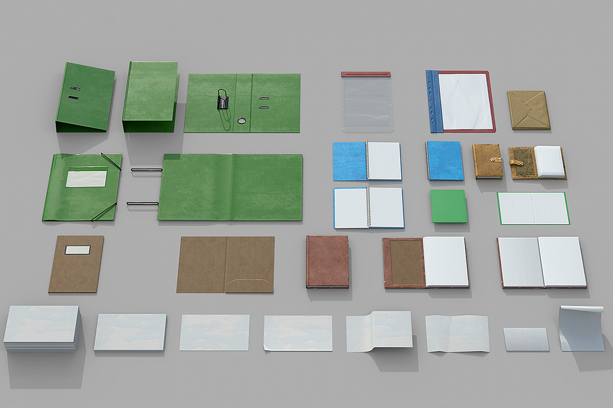 Asset Papper Note Papper Items | 3D Props | Unity Asset Store