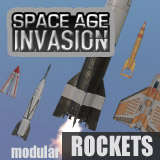 Space Age Invasion: Massive Modular Rocket Pack