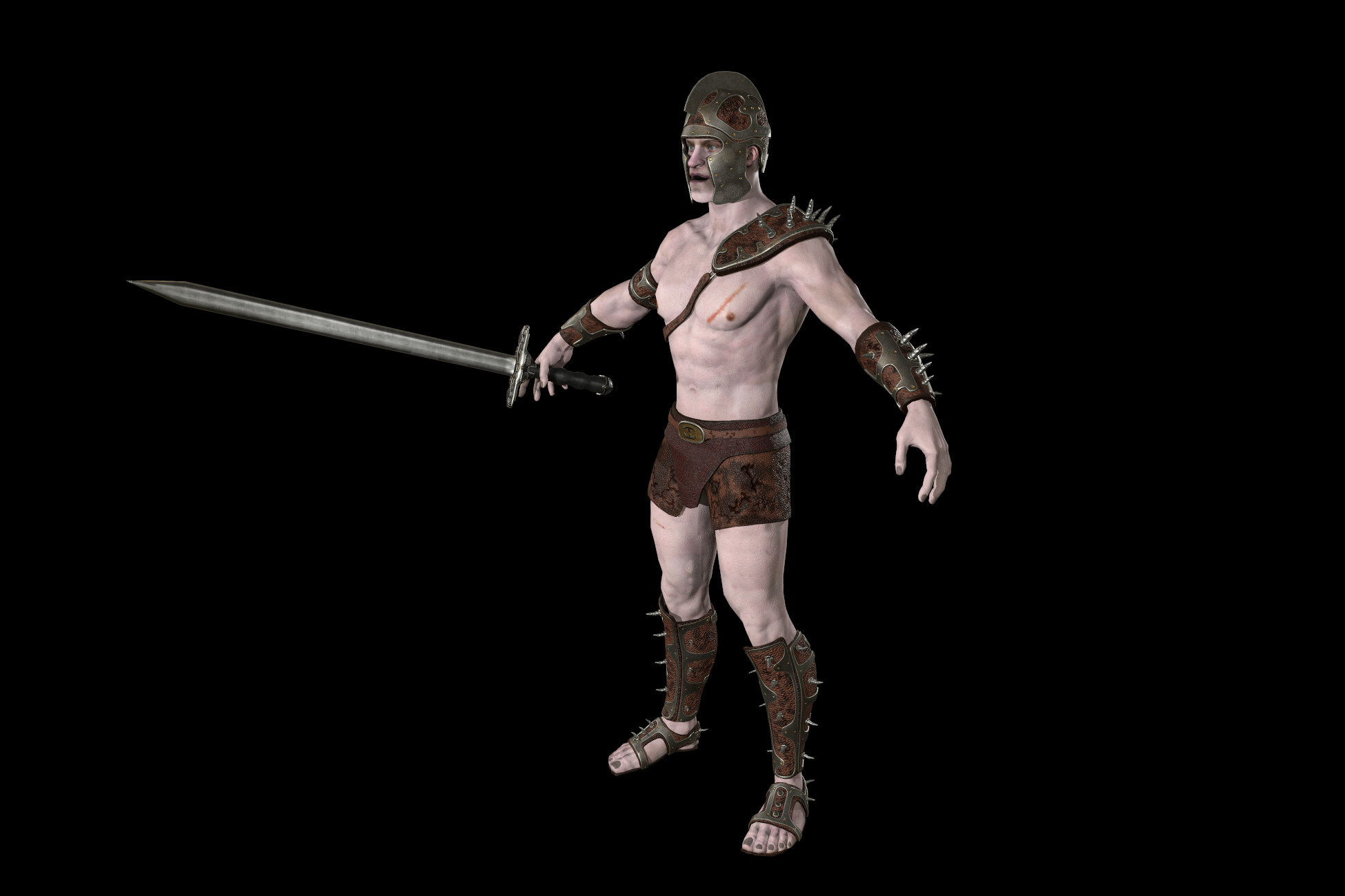 Warrior T4 | 3D Humanoids | Unity Asset Store