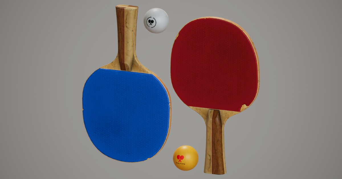 Racket "Ping Pong" 3D 工具 Unity Asset Store