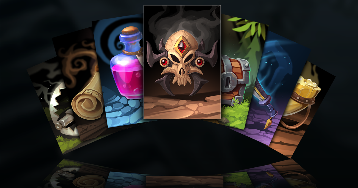 Magic Artifacts Cards | 2D Icons | Unity Asset Store