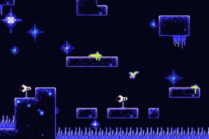Neon Space Platformer Pack – Pixel Art Tileset & Characters