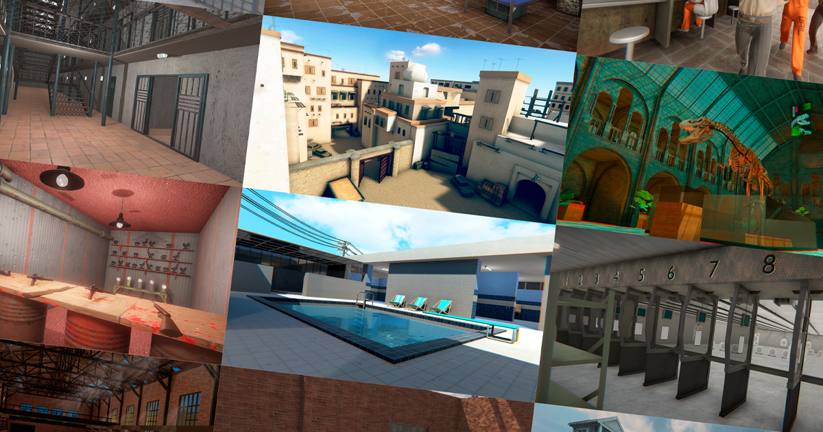 FPS Maps - Big Pack | 3D Environments | Unity Asset Store