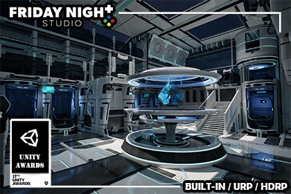 Futuristic Research Facility – Modular Sci-Fi Environment