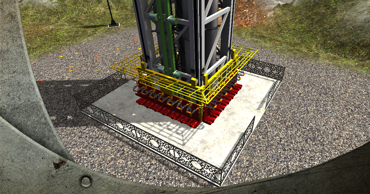 High Detail Fairground Ride 11 - Freefall | 3D Props | Unity Asset Store