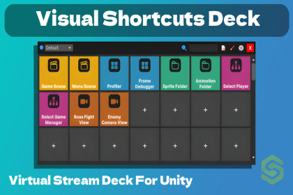 Visual Shortcuts Deck: Editor Productivity Tool