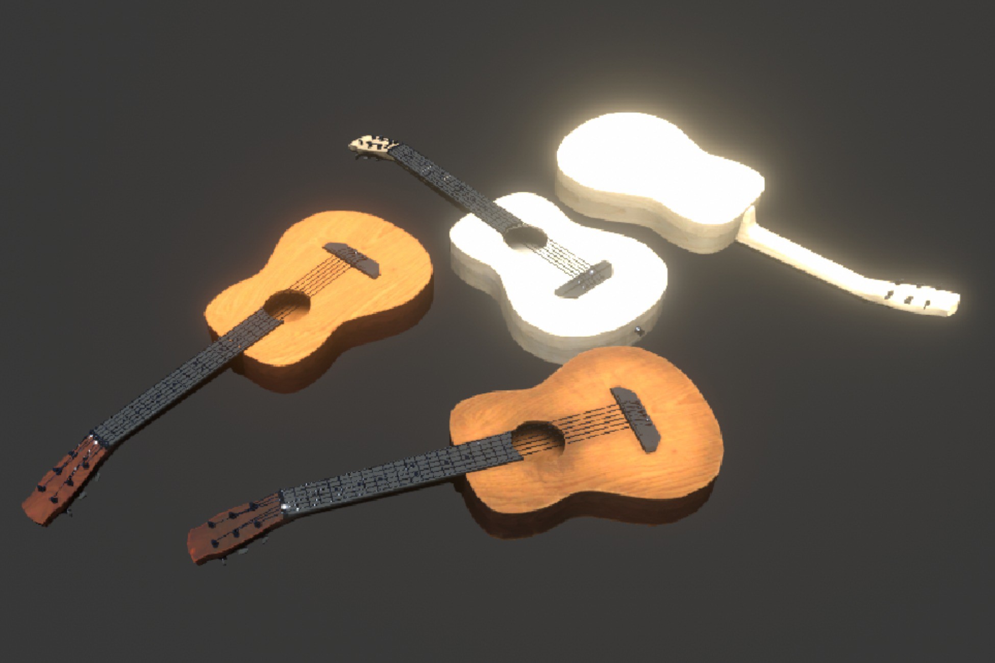 3D Guitar | 3D Props | Unity Asset Store