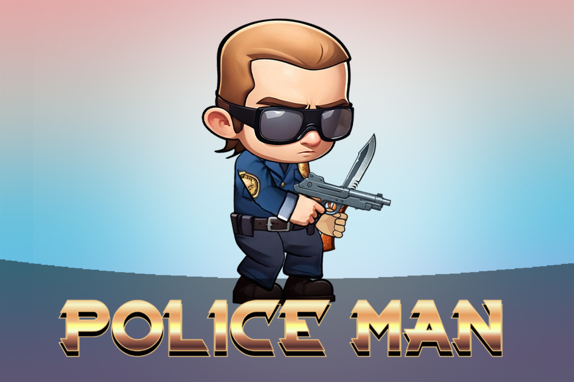 Police Man 2D Animated Character (Spriter) | 2D Characters | Unity ...