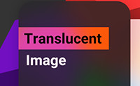 Translucent Image - Fast UI Background Blur