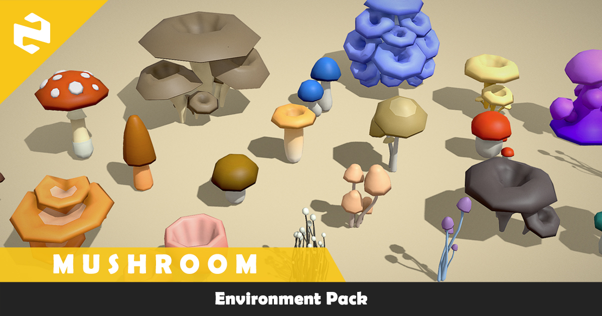 Environment Pack - Mushroom | 3D 環境 | Unity Asset Store