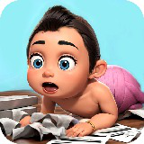 Daddy Prank: Rainbow Park - 3D Baby Simulation Game Kit