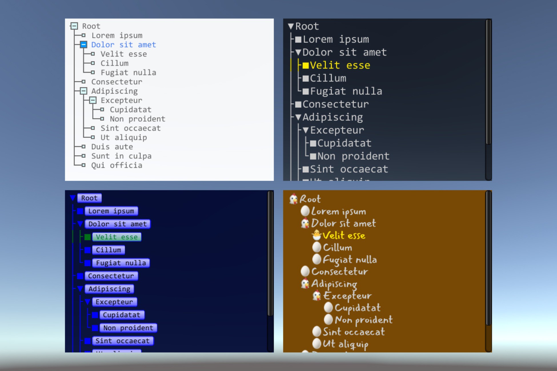 Treeview | GUI Tools | Unity Asset Store
